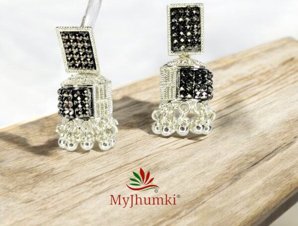 Oxidised Jhumka Earring For Women